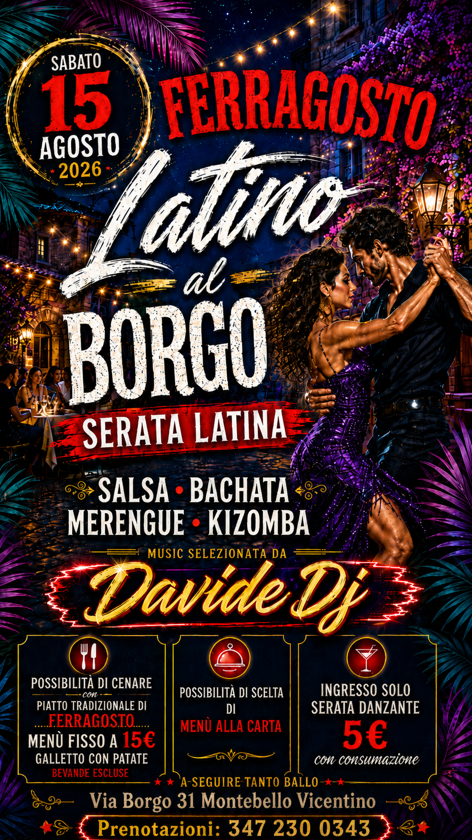 Ferragosto latino al Borgo