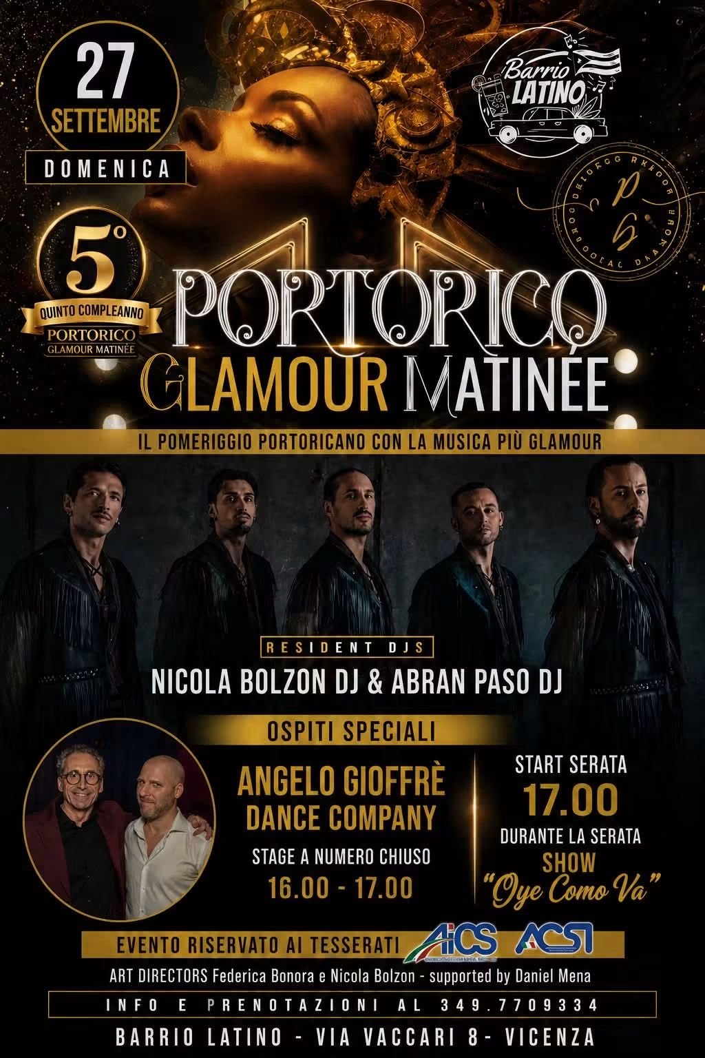 PORTORICO GLAMOUR MATINÉE