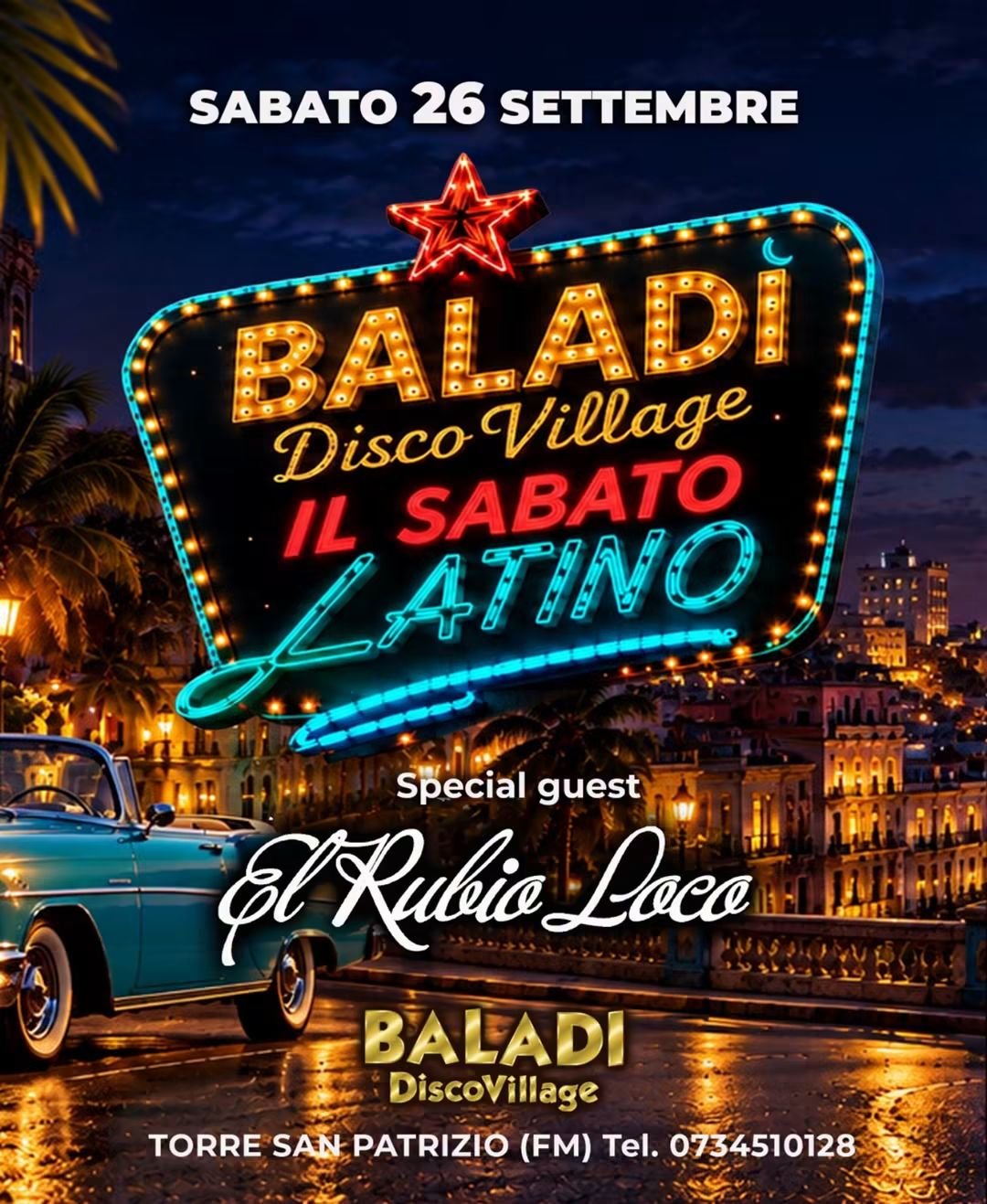 BALADÌ IL SABATO LATINO